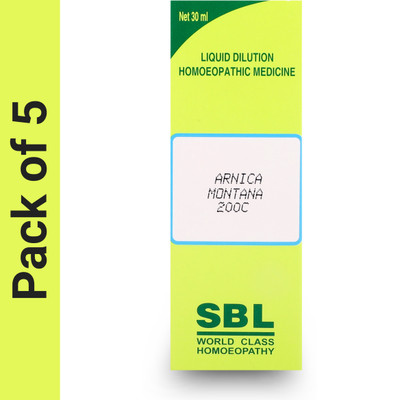 SBL Arnica Montana 200C Liquid(5 x 30)
