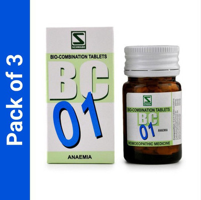 Dr.Willmar Schwabe India Bio - Combination 1 Tablets(3 x 20)