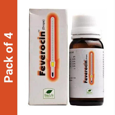 New Life Laboratories Feverocin Drops(4 x 30)