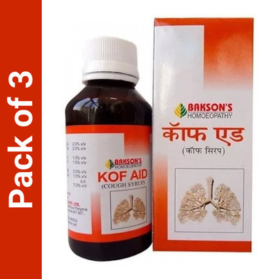 BAKSONS Kof Aid Syrup(3 x 115)
