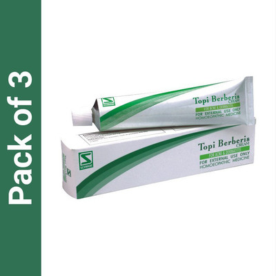 Dr.Willmar Schwabe India Topi Berberis Cream(3 x 25)