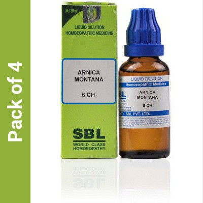 SBL Arnica Montana 6CH Liquid(4 x 30)