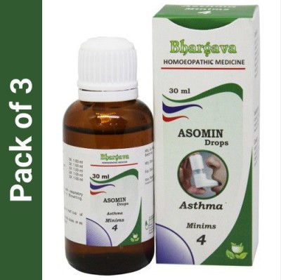 Bhargava Phytolab Minims 4 -Asomin Drops(3 x 30)