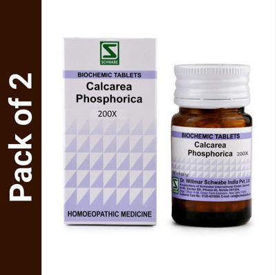 Dr.Willmar Schwabe India Calcarea Phosphorica 200X 200X Tablets(2 x 20)