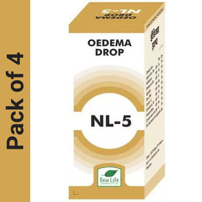 New Life Laboratories NL-5-Oedema Drops(4 x 30)