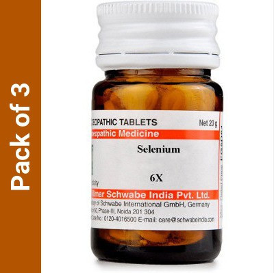 Dr.Willmar Schwabe India Selenium 6X 6X Tablets(3 x 20)