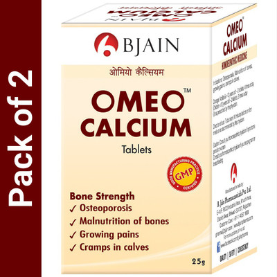 Bjain Omeo Calcium Tablets(2 x 25)