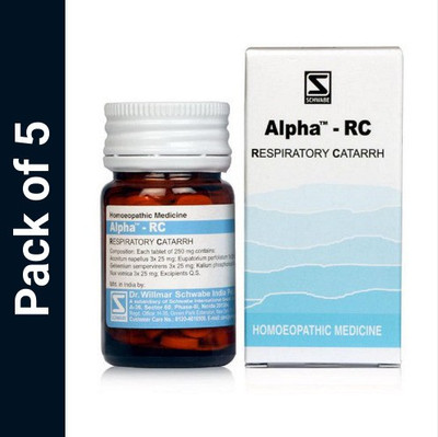 Dr.Willmar Schwabe India Alpha - RC Tablets(5 x 20)
