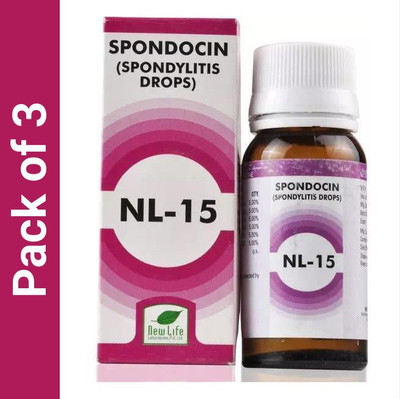 New Life Laboratories NL-15-Spondocin Drops(3 x 30)
