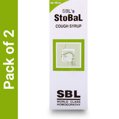 SBL Stobal Cough Syrup Liquid(2 x 180)