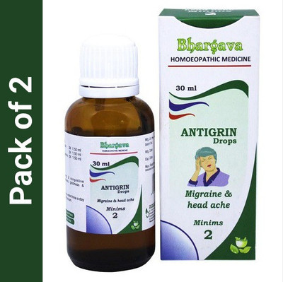 Bhargava Phytolab Minims 2 - Antigrin Drops(2 x 30)