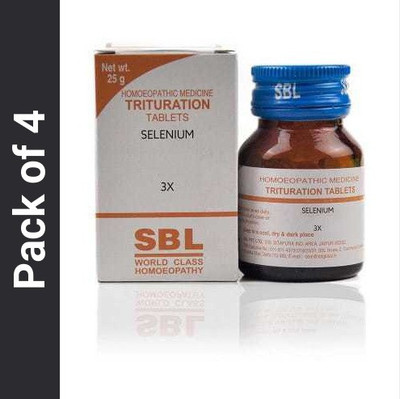 SBL Selenium 3X Tablets(4 x 25)