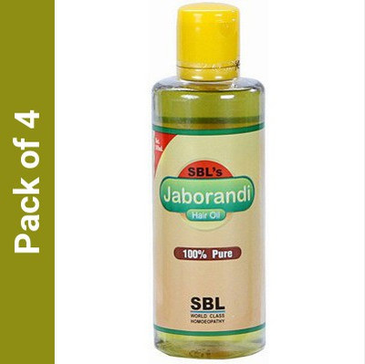 SBL Jaborandi Hair Oil Liquid(4 x 200)