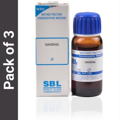 SBL Ginseng Mother Tincture Liquid(3 x 30)