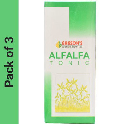 BAKSONS Alfalfa Tonic Syrup(3 x 115)