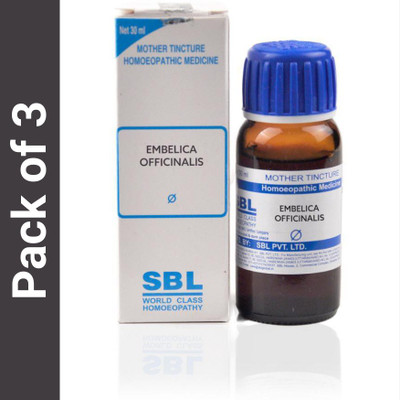 SBL Embelica Officinalis Mother Tincture Liquid(3 x 30)