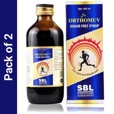 SBL Orthomuv Syrup (Sugarfree) Liquid(2 x 180)