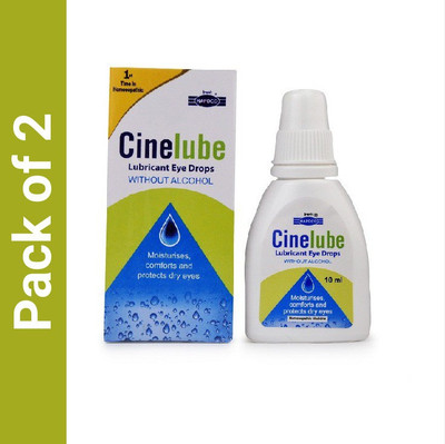 HAPDCO Cinelube Eye Drops(2 x 10)