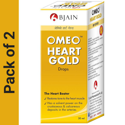 Bjain Omeo Heart Gold Drops(2 x 30)