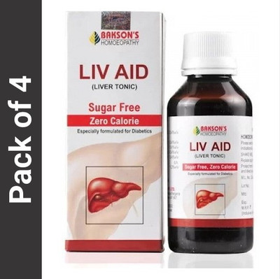 BAKSONS Liv Aid SF Syrup(4 x 115)