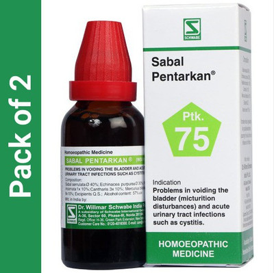 Dr.Willmar Schwabe India Sabal Pentarkan Liquid(2 x 30)