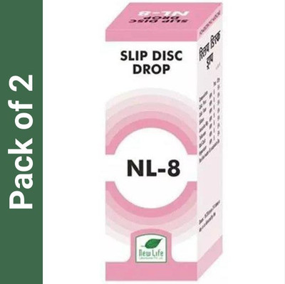 New Life Laboratories NL-8-Slip Disc Drops(2 x 30)