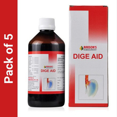 BAKSONS Dige Aid Syrup(5 x 115)
