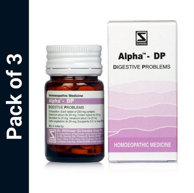 Dr.Willmar Schwabe India Alpha - DP Digestive Problem Tablets(3 x 20)
