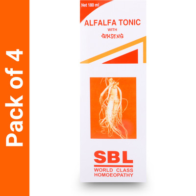 SBL Alfalfa Tonic with Gingeng Liquid(4 x 180)