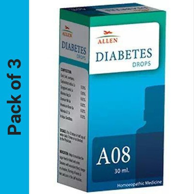 ALLEN A08 Diabeties Drops(3 x 30)