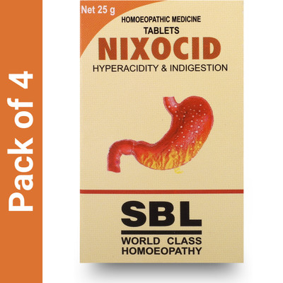 SBL Nixocid Tablets(4 x 25)