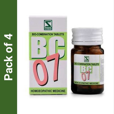 Dr.Willmar Schwabe India Bio-Combination 7 Tablets(4 x 20)