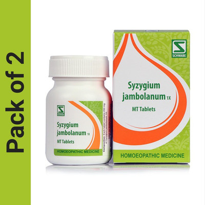 Dr.Willmar Schwabe India Syzygium Jambolanum Tablets(2 x 20)