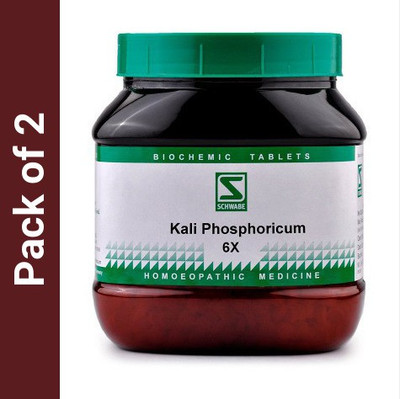 Dr.Willmar Schwabe India Kali Phosphoricum 6X Tablets(2 x 550)