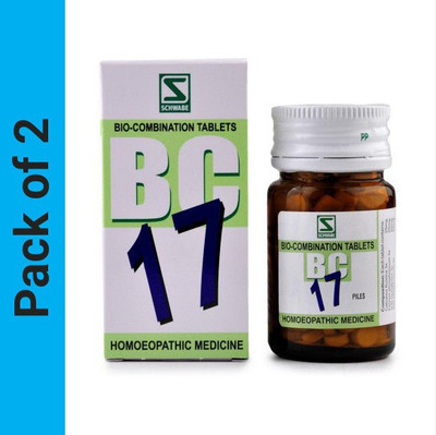Dr.Willmar Schwabe India Bio - Combination 17 Tablets(2 x 20)