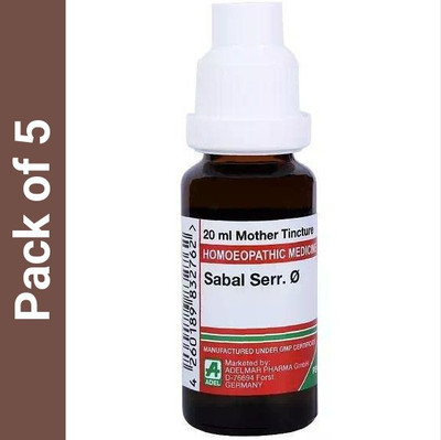 ADEL Sabal Serrulata Q Mother Tincture(5 x 20)