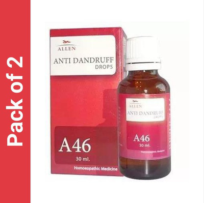 ALLEN A46 Anti Danruff Drops(2 x 30)