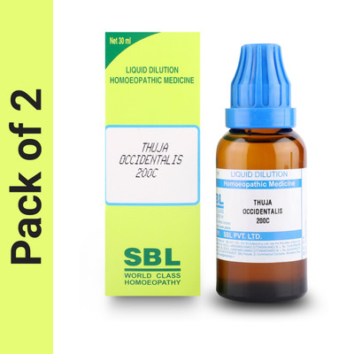 SBL Thuja Occidentalis 200C Liquid(2 x 30)