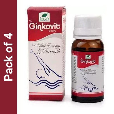 New Life Laboratories Ginkovit Drops(4 x 30)
