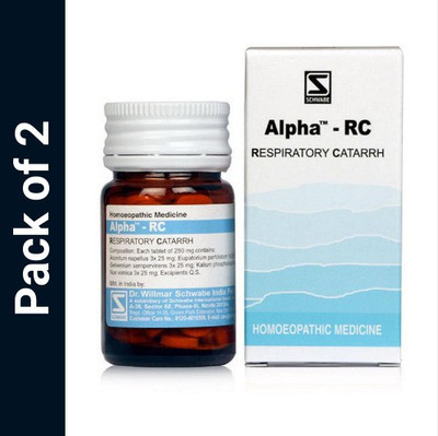 Dr.Willmar Schwabe India Alpha - RC Tablets(2 x 20)