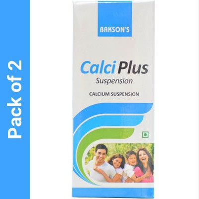 BAKSONS Calci Plus Syrup(2 x 200)