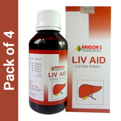 BAKSONS Liv Aid Syrup(4 x 115)