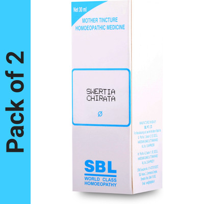 SBL Swertia Chirata Liquid(2 x 30)