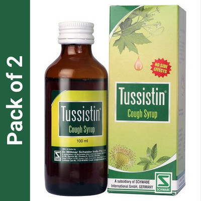Dr.Willmar Schwabe India Tussistin Syrup(2 x 100)