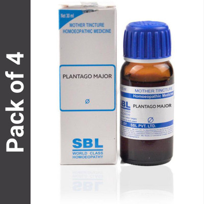SBL Plantago Major Mother Tincture Liquid(4 x 30)
