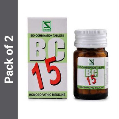 Dr.Willmar Schwabe India Bio-Combination 15 Tablets(2 x 20)