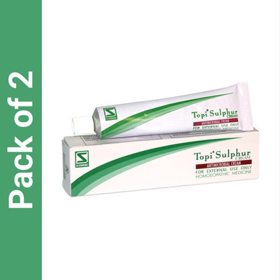 Dr.Willmar Schwabe India Topi Sulphur Cream(2 x 25)