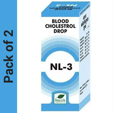 New Life Laboratories NL-3-(Blood Cholesterol) Drops(2 x 30)