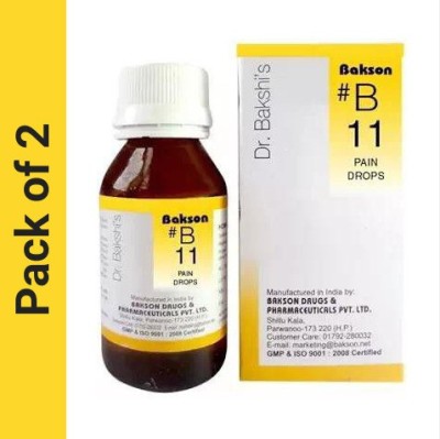 BAKSONS Dr Bakshis B Drop 11 - Pain Drops(2 x 30)