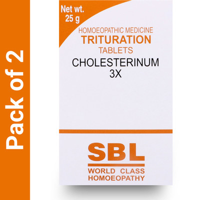 SBL Cholesterinum 3X Tablets(2 x 25)
